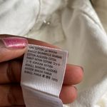 Adika  White Beware I Walk My Talk Frayed Hem Jeans SIZE S Photo 5