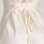 Marbl (Dubai Brand) Gamine Long Sleeve Ivory Dress White Size XS Photo 9