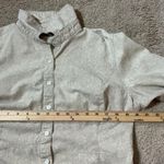 Merrell  Womens Long Sleeve Button Up Shirt Beige Floral Print bio-blend Size XL Photo 2