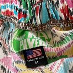 Rave Red and Pink Bermudas with Elastic Waist Multiple Size M Photo 3