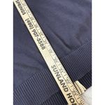 Lands' End  Sweater Womens Medium Argyle Navy White Crew Neck Long Sleeve Academia Photo 7