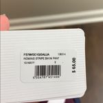 Ted Baker London Rowing Striped Navy/Burgandy/White Bikini Bottom Photo 4