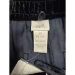 J.Jill NWT The Art and Craft of 100% Rayon Velvet Skirt Black Sz 2P Photo 3