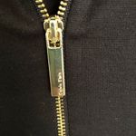 Calvin Klein Black  Dress with Gold and Silver Pockets Size US 2 Photo 4