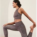 Athleta XS Conscious Crop Bra Bridget Abstract Grey X-Small A-C Cup Photo 3