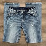 Miss Me  30” Low Rise Boot Cut Distressed Stretch Blue Jeans Size 28 Photo 4