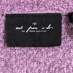 Urban Outfitters  Long Sleeve Cropped Sweater Twist Front Purple Size Small Photo 10