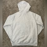 Disney NWT  Minnie Mouse Licensed Character Crochet Patch Hoodie Heather Gray M Photo 6