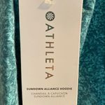 Athleta Women’s Hoodie Sundown Alliance Teal Athletic Pullover Oversize Warm Photo 7