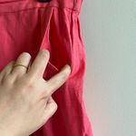 Kimchi Blue UO BUTTON FRONT POCKET MINI FLARE SKIRT CORAL WOMENS SIZE M Photo 3