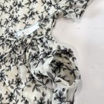 Draper James NWT  Black‎ Floral Embroidered Shirt Dress Size XXL Photo 7