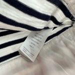 J.Crew  size small‎ black and white striped short sleeve blouse top shirt cotton Photo 5