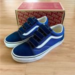 Vans Old Skool Suede Canvas Velcro
'Dress Blue" Women 9.0 US Mens 7.5
US Photo 6
