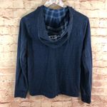 Cloth & Stone Lace Up Blue Hoodie Photo 4