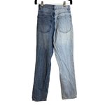 PacSun Two Toned Straight Leg Jeans Womens Size 24 Button Fly Photo 3