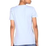 Tommy Hilfiger V Neck Tee BLUE Large NWT Photo 1