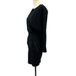 Stella McCartney Stella McCartney Dress Plunging V Neck Zipper Pockets Black Size 38 US 2 4 Photo 4