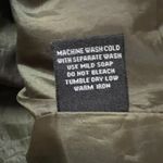 New Look Women's Edgy Hooded Utility Military Jacket Embroidered floral Patch Size Medium Photo 9