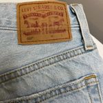 Levi's 501 Button Fly Denim Jean Shorts Cutoffs High Waisted Rise Festival 26 Photo 7