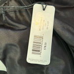 We Wore What  Active Splice Cire Shiny Black Leggings NWT Size M Photo 12