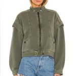Free People  Florence Army Bomber jacket Photo 0