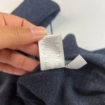 Venus Culotte Jumpsuit Womens L Blue Ribbed Tie Waist Cropped Wide Leg One Piece Photo 12