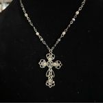 Cross Filigree custom necklace Black Photo 0
