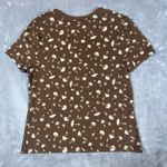 No Boundaries Mushroom Shirt Juniors XL‎ Retro Y2K 90's Hippie Cottagecore Crop Ribbed 70's Photo 5