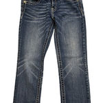 Miss Me  Women's Dark Blue Boyfriend Capri Jeans Photo 0