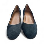 Aquatalia  Black Suede Block Heel Pumps Size 9 Photo 3