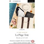 NIP! La Plage Tote (Limited Edition) by Le Bar Marché x Curateur Brown Photo 3