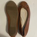 Alfani  Tan Leather Ballet Flats Photo 4