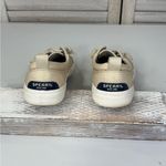 Sperry Women's Top Sider "Pier Wave" Canvas Boat Shoes Metallic Gold-6.5 Photo 4