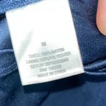 Mi Ami 100% Rayon Navy Blue Romper Size M Photo 3