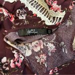 Buckle  BKE Boutique Floral Bell Sleeve Blouse with Rhinestone and Lace Details Photo 5