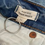 Madewell ‎ High-Rise Denim Boy Shorts Button-Through Edition Size 26 Clanton Wash Photo 7