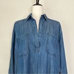 Billabong  100% Lyocell Chambray Long Sleeves Shirt Dress Photo 2