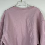 Champion Reverse Weave Crop Sweatshirt in Pink Size Small Photo 7