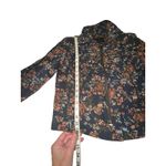BLANKNYC Floral Quilted Zip Up Jacket Womens Size S Bomber Style Black Photo 2