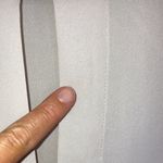 EXPRESS taupe blouse with key hole detail 3/4 length sleeves sz S GUC Photo 7