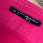 Talbots Hampshire Straight Ankle Pants Tropical Punch Size 4 Curvy Preppy Photo 3