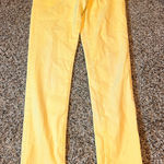AG Adriano Goldschmied  Legging Ankle Super‎ Skinny Yellow Jeans Size 27R Photo 0