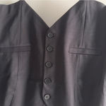 Torrid  Black Button-Up Vest Sleeveless Layering Solid Business Casual 3X NWT xxl Photo 8