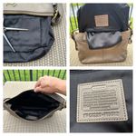 Coach “Ashley” Gray/ Taupe/Pewter shoulder/crossbody bag Photo 11