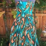 Anthropologie Anthro Girls From Savoy Ikat strapless dress (8) Photo 0