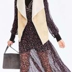 Urban Outfitters Ecote Sherpa Faux Fur Open Waterfall Drape Vest  Photo 2