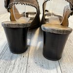 Stuart Weitzman  Tweed SlingbackHeels Neutral Peep ToeQuiet Luxury Y2K 7.5N Photo 5