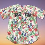 Women's MTTM Floral Jersey “Wild Child” size L White Size L Photo 6