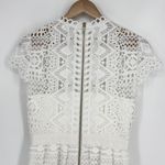 Ted Baker  London Emelia Lace Eyelet Tulip Dress Women’s Size 2 in White - EUC! Photo 10