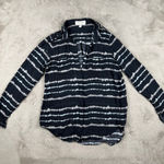 Cloth & Stone  Anthropologie Tie‎ Dye Button Down Shirt Relaxed Fit Size M Relax Photo 0